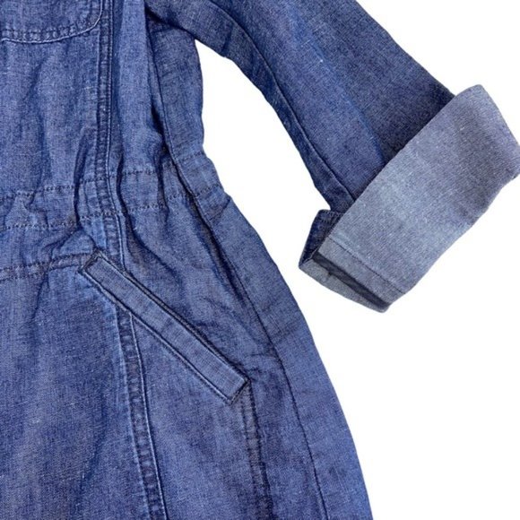 Talbots Jean Jacket Zip and Snap Front - Picture 5 of 6